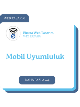 Mobil uyumlu web sitesi tasarımı